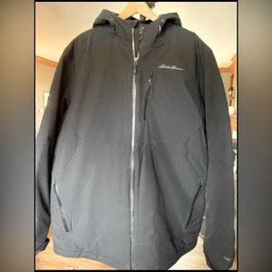 (NWOT) Mens Eddie Bauer Weatheredge E650 puffless Thindown jacket XLT